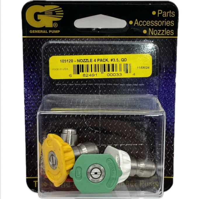 Pressure Washer Nozzle Tip Set - 3.5