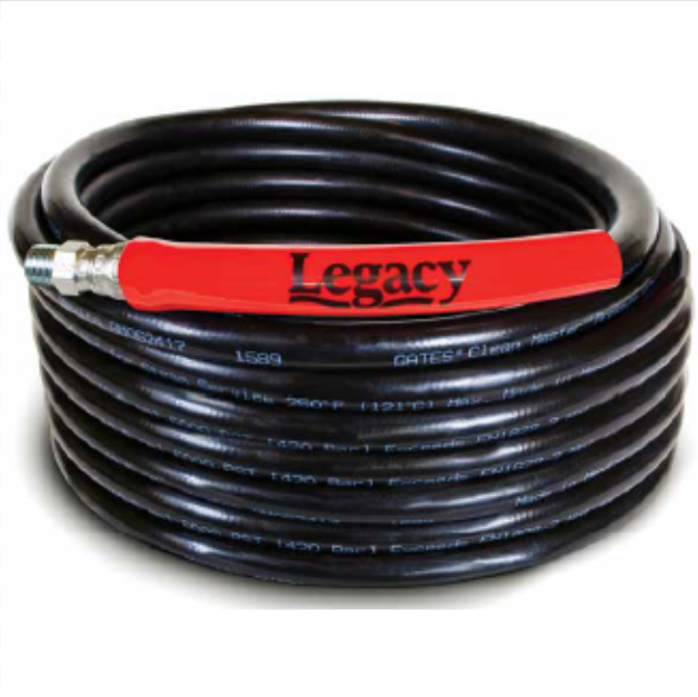 Pressure Washer Hose 2 Wire, Standard - Black