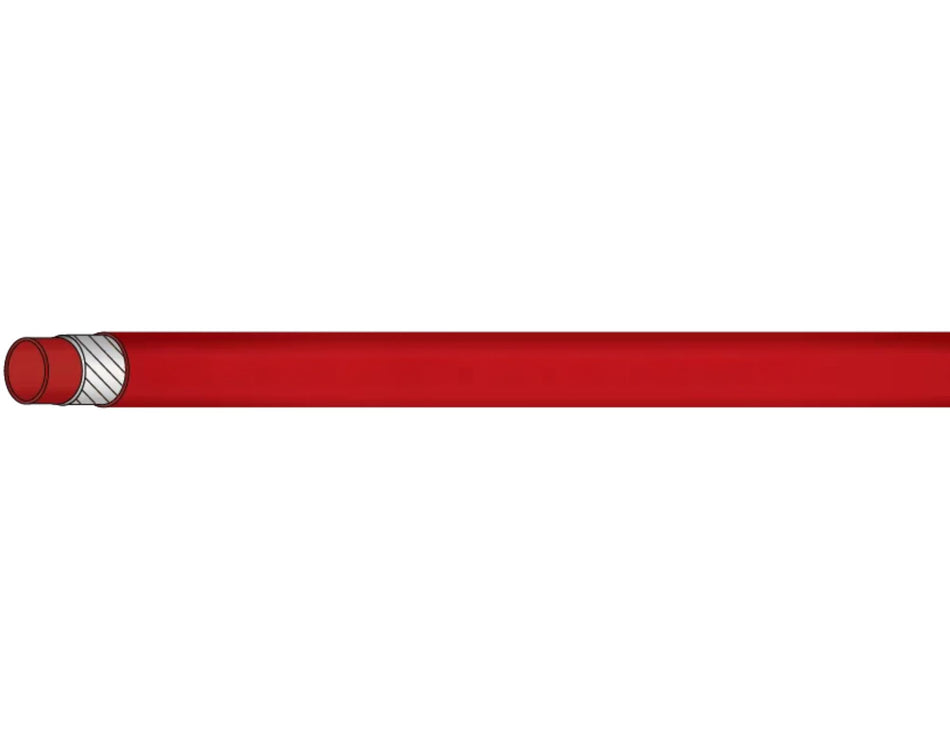 Red Rubber Air Hose